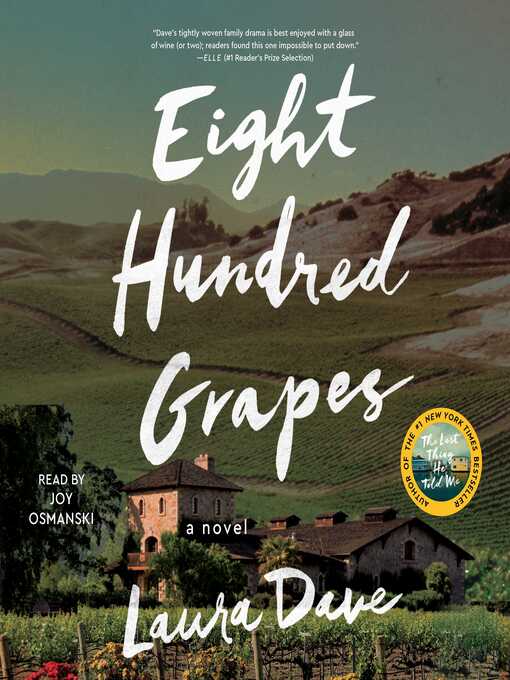 Title details for Eight Hundred Grapes by Laura Dave - Wait list